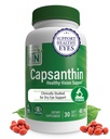 Gesundheit Thru Nutrition Capsanthin 40mg - Ultimative Eye Supplement | Gesunde Vision Unterstützung & Blauer Lichtschutz Dry Eye Relief als CapsiClear abgeleitet von Capsicum Annuum | Pack von 30