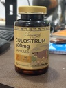 Freeze Dried Colostrum Supplement - 180 Kapseln | 40% IgG IMMUNOGLOBINS | 1,200mg PER Servieren | Organic Gras Fed Bovine First Milk
