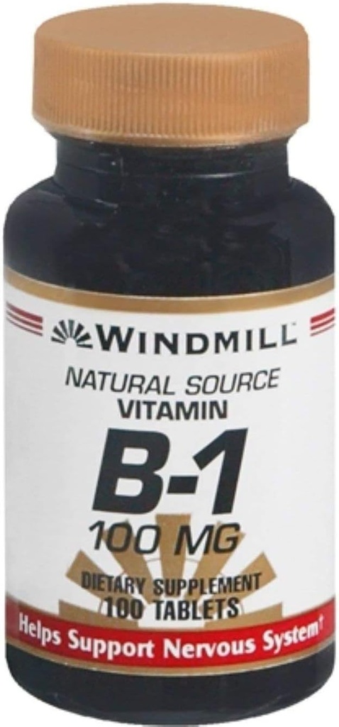 Vitamine B-1 100 mg Comprimés 100 TB - Acheter des emballages et des VÉHICULES (emballage de 4)