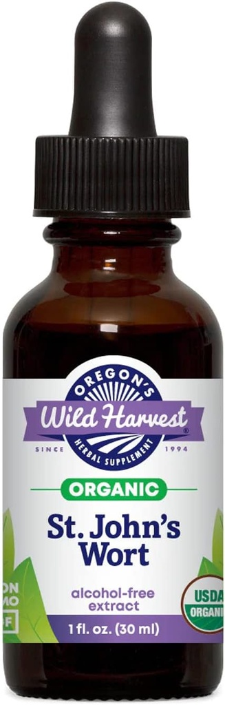 Oregon's Wild Harvest Fresh Organic St. John's Wort Extract, 1 flüssige Unze