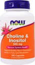 Nourriture Nourriture, (3 Pack) Choline et Inositol, 500 mg, 100 Capsules