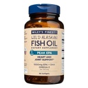 Wiley's Finest Wild Alaskan Fish Oil Peak EPA - Triple Strength Peak EPA & DHA Supplement - 1000mg Fish Oil - Omega-3s für Joint Health Support - 90 Softgels (90 Servietten)