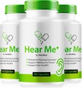 (3 Pack) Hear Me + Capsules, Offizielles HearMe + Pillen, Hear Me Plus Ohr Formel für ein gesundes Hören, Premium-HearMe Plus für Ohr Gesundheit, natürliche Ohr-Reiniger-Unterstützung, Hören Me+ Bewertung (180 Kapseln)
