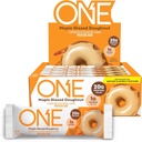 ONE Protein Bars, Maple Glazed Doughnut, Glutenfrei mit 20g Protein und 1g Zucker, Pantry Staples, 2.12 oz (12 Count)