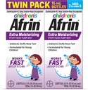 Afrin Children's Extra Moisturizing Nasal Mist, Non-Drowsy, Fast-Acting Decongestant für bis zu 12 Hour Stuffy Nose Relief, Kinder Alter 2 bis 6, .5 fl oz (Pack von 2)