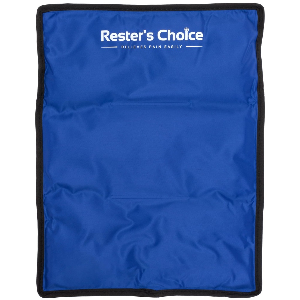 Gel Soft Paquet de glace flexible pour blessures réutilisables - (Large: 11"x14.5") pour hanche, épaule, genou, dos - Comfy Cold Pack Compress for Swelling, Bruises, Chirurgie
