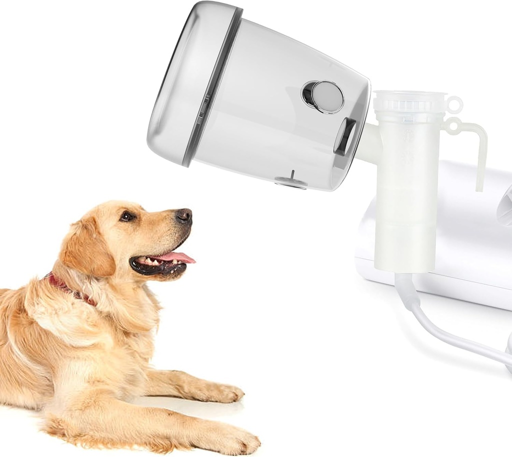 Canine Nebulizer Cup und Inhalator Maske für Katzen und Hunde, Oxygen Maske für Haustiere (nicht mit Nebelmaschine) (L)
