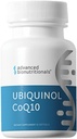 Bionutritionnels avancés Ubiquinol CoQ10, Production d'énergie accrue, Supplément naturel antioxydant, fabriqués aux États-Unis, 30 Softgel