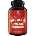Starke Garcinia Cambogia Extrakt Kapseln mit 60% HCA - Non-Stimulant Garcinia Cambogia Weight Loss Supplement mit Hydroxycitric Säure & Chrom für Balance, Energie & Stoffwechsel Unterstützung - 60 Zähler