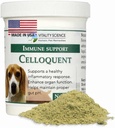 Vitalität Wissenschaft Celloquent für Hunde | Verbesserte Immununterstützung | Bewahrt Proper Gut pH | Boosts Organ Funktion | Hilft Entgiftung & Gesunde Entzündung Antwort | 100% sicher und natürlich (220g)
