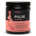 LÉGION Pulse préentraînement - Tous les oxydes naturels préentraînement boisson pour stimuler l'énergie, libre de créatine, naturellement sucré, Beta Alanine, Citrulline, Alpha GPC (Blood Orange)