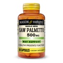 MASON NATURAL Saw Palmetto 500 mg, Unterstützt Prostata Gesundheit & Urinäre Funktion, 90 Kapseln