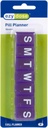 EZY DOSE Weekly (7-Day) Pill Organizer, Tägliche Vitamin Planner, Medizin-Container, Fall für Nahrungsergänzungsmittel und Fischöle, Medium Compartments, Farben können variieren, Made in the USA