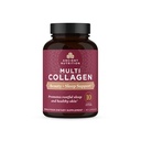 Pilules de collagène pour cheveux, peau et ongles, Beauté + Sommeil 90 Ct, Supplément de collagène + Magnésium, Supporte la peau et les ongles, Sommeil, Paléo et Keto Friendly, Sans gluten