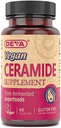 DEVA Vegan Vitamine Haut Erholung Ceramid Ergänzung Tabletten, 60 Zähler, 1-Pack