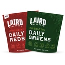 Laird Superfood Reds & Greens Bundle, Prebiotic Daily Greens und Antioxident Daily Reds Powder, 14.8oz