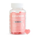 Gommies pour les femmes soins de la peau et de la santé, 60 Compte, pastèque saveur Collagène Glowing Gommies de la peau pour l'éclaircissement de la peau, Gommies bio à croquer vitamines, végétalien, sans gluten