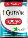 Lab - L-Cystein, 1200 mg pro Servierung, freie Form Aminosäure - Keratin-Unterstützung für Haut, Haar & Nägel - Glutathion-Unterstützung, Ultra hohe Absorption.