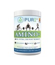 PURE Amino+ Drink Mix, Fruit Splash, 9 essentielle Aminosäuren, L-Arginin, L-Citrulline, 501g, 30 Servierungen, Premium Wellness Supplement