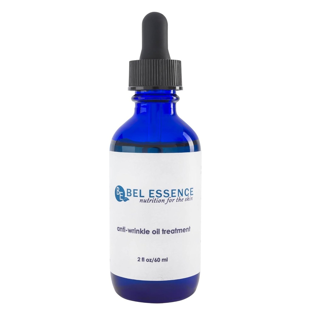 Sérum d'huile anti-rides Bel Essence pour visage - Sérum hydratant 100% naturel et organique avec sérum d'huile d'argan anti-vieillissement réduit les lignes fines, la peau ferme, la peau uniforme tonique-tout type de peau-2 oz