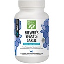 Nur natürliche Pet Brewer's Yeast & Knoblauch Chewables - All-Natural Flea & Tick Prävention für Hunde - Fortified with B Vitamins - Promotes Gesunde Haut & Coat - 300 Count Tablet