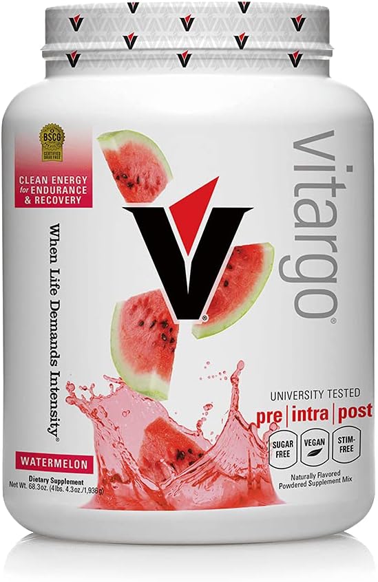 Vitargo Kohlenhydrat Pulver | Futter Muskel Glycogen 2X schneller | 4.27 LB Wassermelone Pre Workout & Post Workout | Kohlenergänzung für Erholung, Ausdauer, Muskelmasse sammeln