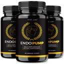 rize labs - EndoPump Capsules Support Supplement, Erweiterte Formel für männliche Leistung, bietet Energiepumpe und zusätzliche Stärke (180 Kapseln)