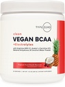 Type Zero Ultra Clean Vegan BCAA Poudre + Electrolytes (Fruit Tropical Punch) 6G 2:1:1 Sans sucre / Pas de sucralose BCAAs Amino Acides Supplément - BCAA Vegan Amino Acides après la boisson d'entraînement, 30 portions