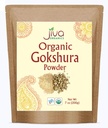 Jiva Organics Gokshura Powder 7 Unze Tasche - Non-GMO, Pure, Full Spectrum Tribulus - Indian Origin
