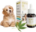 Hеmp Oil for Dogs - Pets Hemp Calming Drops for Anxiety Sleep Pain Inflammation Arthritis Allergies - Supports Skin Itchy, Joint & Hip Health - Herbal Supplements- Non-GMO