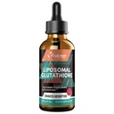2000MG Liposomale Glutathione Flüssigkeitstropfen, Ultrahoch Absorption, natürliche Entgiftung, Immunsystem & Haut Supprot*, L-Glutathion, Vitamin C & Hyaluronsäure, Kapseln Alternative, 2.02 OZ