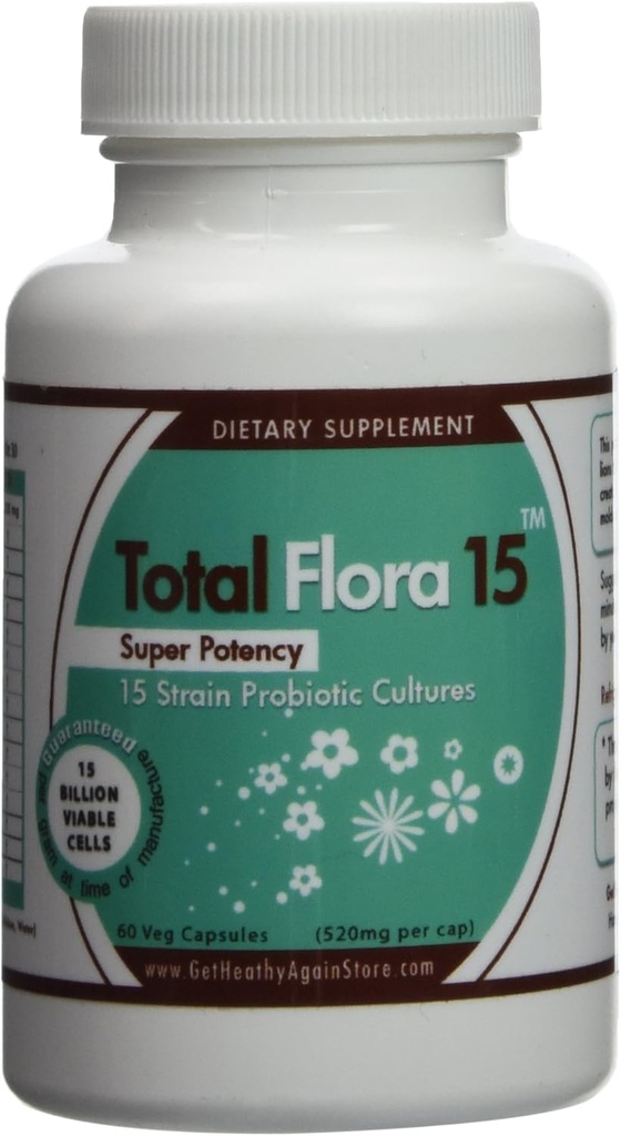 Gesamt Flora 15 60 Veg Kappen (520mg pro Kappe)