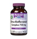 Bluebonnet Citrus Bioflavonoid Complex 750 mg Immune System Support - Hesperidin Citrus Bioflavonoids from Oranges Lemons Grapefruit & Limes - Non-GMO, Vegan, Gluten-Free - 90 Veggie Capsules