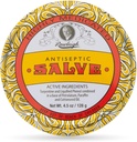 Rawleigh Antiseptic Salve Iconic Yellow Big Tin: 4.5 Unze, Natürliche, Multi-Purpose Salbe lindert Haut Schnitte, Bruises, Irritations, mit Turpentine, Phenol, Baumwollsamen Öl, Original Formel - Paket von 1