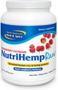 NORTH AMERICAN HERB & SPICE NutriHemp Raw, Raspberry Extreme - 28.2 oz - Sprouted Brown Rice & Hemp Protein - with High-Antioxidant, Ketone-Rich Raspberry Powder - Vegan, Non-GMO - 28 Servings