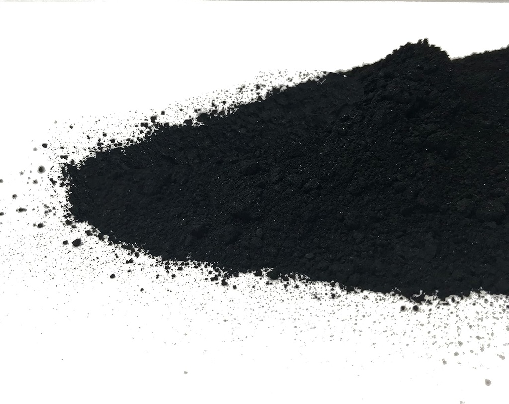 Aktiviertes schwarzes Charcoal Powder - Kokosnuss DERIVED - Kunststoffglas (Holds 2.5 oz) - Kosher - Kochen - Teeweiß