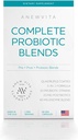 Mélange probiotique complet : Enzymes digestifs 5-en-1, zinc, postbiotique, prébiotiques et probiotiques pour les femmes et les hommes, provitaliser pour les femmes la santé digestive et gustative.