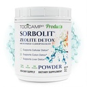 Sorbolit Zeolite Detox Pulver - 1 lb Clinoptilolit Zeolit Pulver Sorbolit- 1-2 μm für Zelluläre Detox - 454 Tage Versorgung