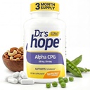 Alpha GPC 500mg, supplément Alpha GPC - Supporte la mémoire et la fonction cognitive - 180 Capsules Veggie, Fabriquées aux États-Unis