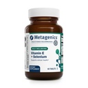 Métagène Supplément de Sélénium E-400 - Formule antioxydante pour la vitamine E et le sélénium avec le calcium et le phosphore - Soutient la santé immunitaire, cutanée, oculaire et cellulaire* - Sans gluten, végétarien - 60 comprimés