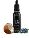 Balance Health D3 2.000 IU, 2 Fl Oz, 120 Doses, Blueberry Flavor, Flüssiges Vitamin D Tropfen w MCT Öl für schnellere Absorption, Non GMO Vegetarian Safe