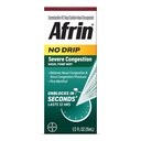 Afrin No Drip Severe 12 Hour Nasal Decongestant Pump Mist - 0.5 Unze