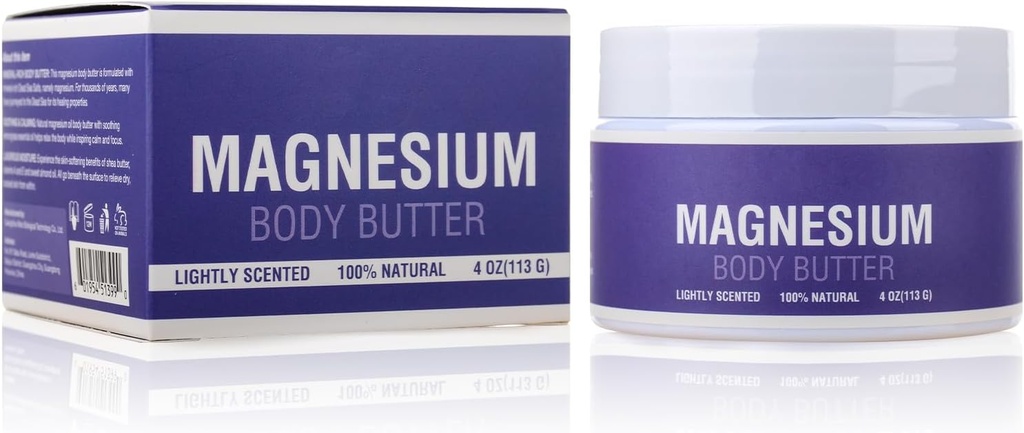 Magnesiumcreme für Schlaf, Magnesiumöl Safe für Kinder & Erwachsene für alle Haut
