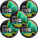 Scooper Energy Fraise Menthe de 80 mg de caféine Extra Strong Pouches d'énergie sans sucre de 12 pcs/can)