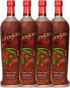 Young Living NingXia Red Antioxidant Drink | 25.35 fl oz | Superfruit Supplement mit Wolfberry, Blueberry, Granatapfel, Orange, Zitronen & Yuzu Ätherische Öle | 4 Pack