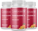 Célébrez les vitamines Célébrez L'ONE 45 Chewables, 45mg Fer - Une fois par jour Multivitamine bariatrique, Vitamines et minéraux essentiels - Supplément gastrique - Gastrectomie - Tropical (90 comprimés)