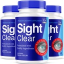 LIVORKA Sight Clear 20/20 Vision Support Supplement für Augen - 3 Monate Versorgung - Pack von 3