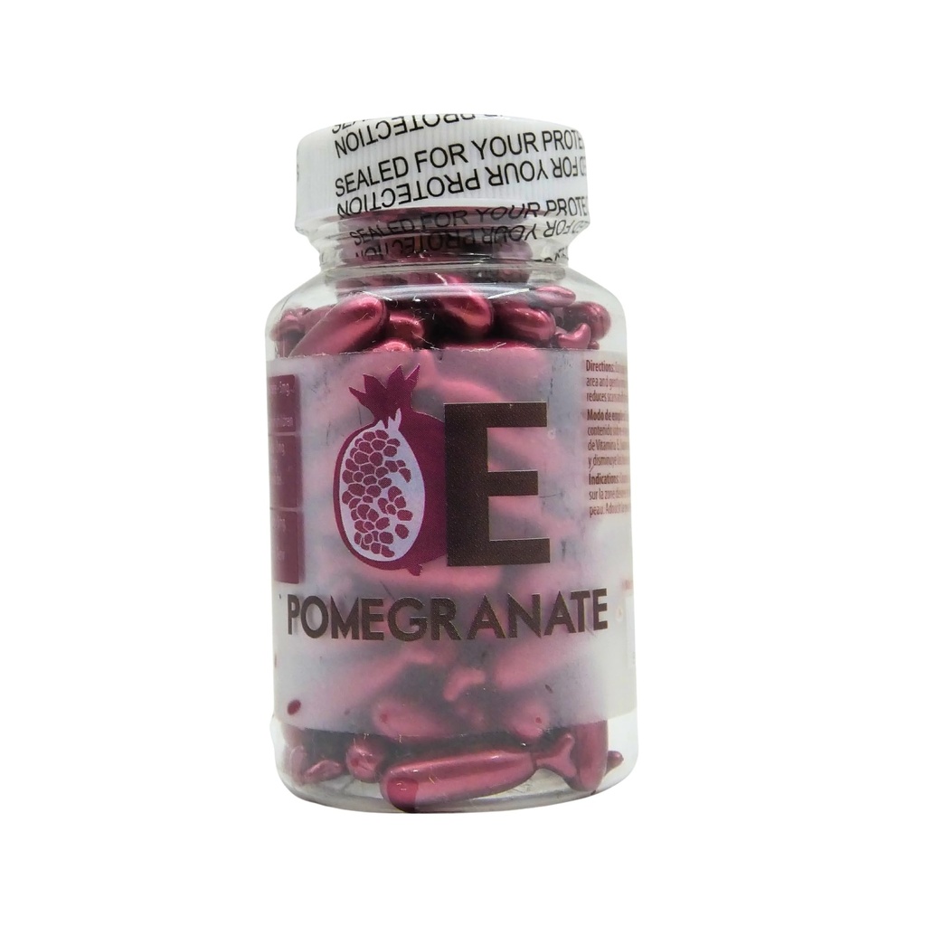 Capsules d'huile de peau de grenade par EasyComforts - 90 Capsules