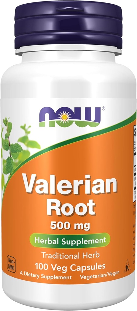 Suppléments, racine valériane (Valeriana officinalis) 500 mg, supplément à base de plantes, 100 gélules