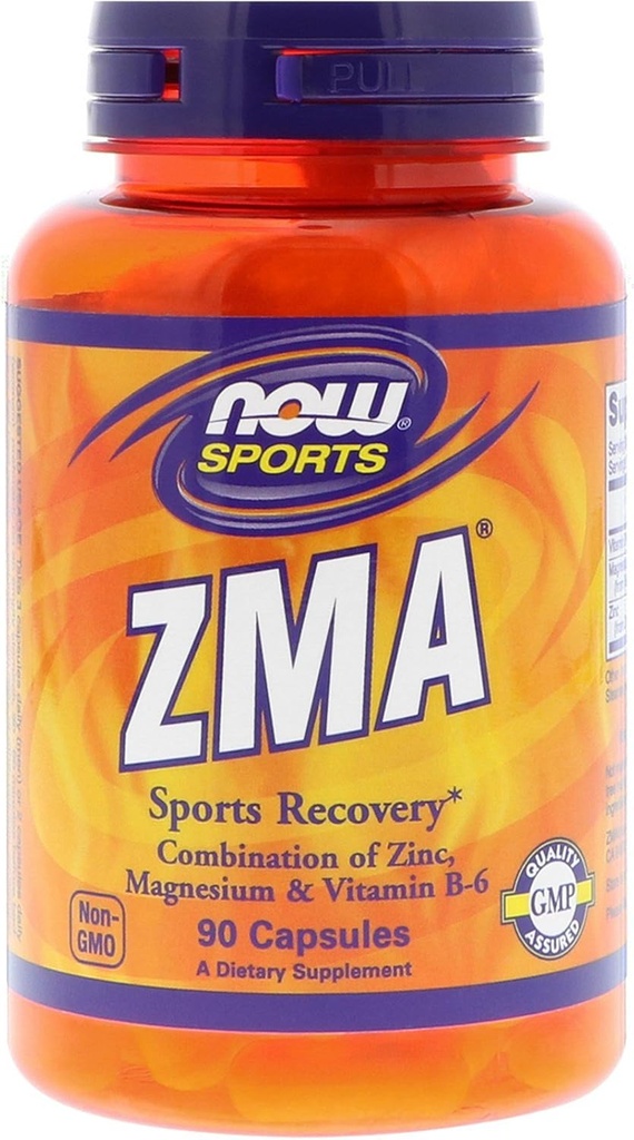 Jetzt Lebensmittel ZMA Kapseln, 800 mg, 90 Caps